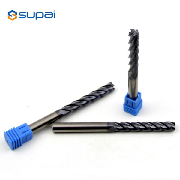 HRC58 4 Flutes Ball Nose End Mill Metal Carving Milling Cutter Engraving For