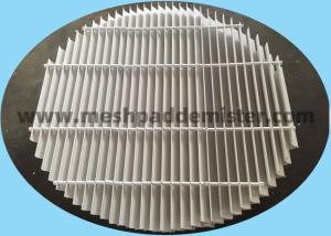 Wholesale Polypropylene 20mm Vane Distance Chevron Plate Mist Eliminator from china suppliers