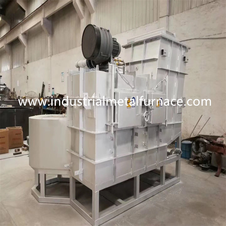 Electric 2500kg Holding Furnace Aluminium Induction Heater Melting Steel Immersion Type