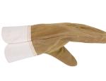 Two Layer Suede Welder Gloves Half-Leather Gloves Electric Welding Labor