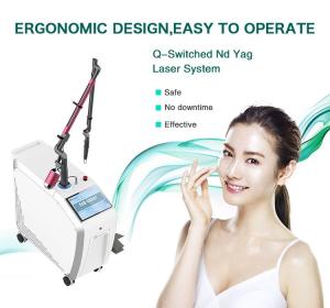Wholesale Vascular / Birthmark Q Switched ND Yag Laser Tattoo Removal Machine 5Hz Virtually painless from china suppliers