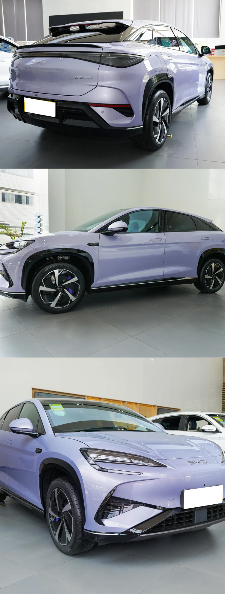 2024 BYD Sea Lion 07 EV Pure Electric SUV Generation with R19 Tire Size