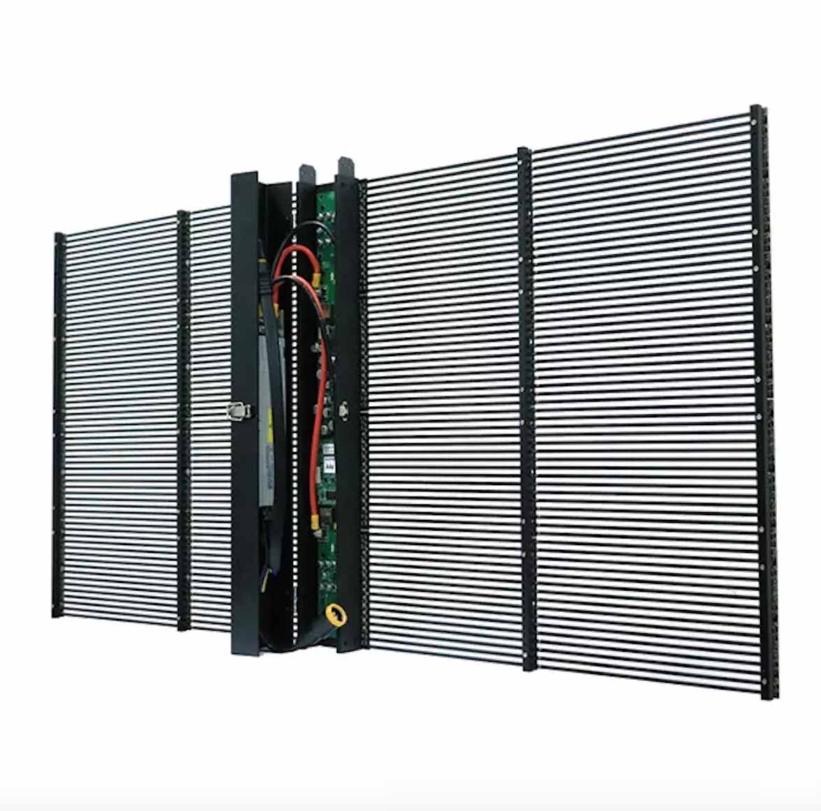 window glass transparent led screen