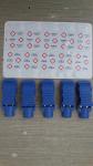 Medical ECG EKG Tab Resting Electrodes Disposable ECG Electrodes 22mm x 35mm