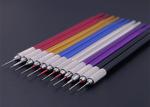 Multiple Colour Semi Permanent Eyebrow Tattoo Pen Round Lock Needle