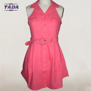 Wholesale New fashion sale party swing elegant lady dress ladies casual dresses pictures with belt from china suppliers