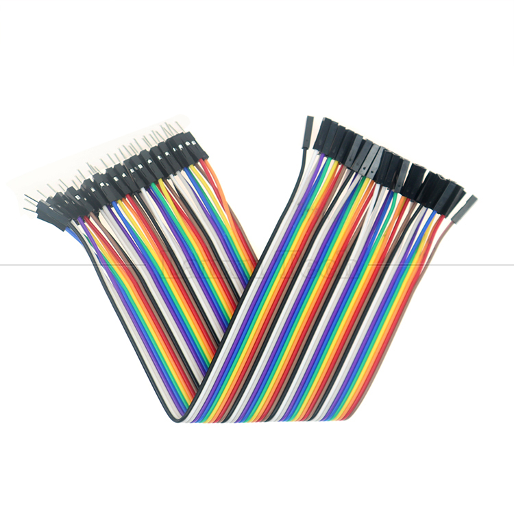 20cm 40 PIN Male to Female Dupont Breadboard GPIO Raspberry Pi Jumper Wire Cable
