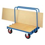 Fabrication Plasterboard Sheet Trolley Metal Utility Cart 500KGS Capacity