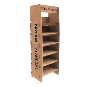 Wholesale Customizable Electronic Product Display Racks Plywood Shelves For Commercial Supermarkets from china suppliers
