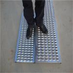 Q235 Roof Industrial Steel Diamond Shape Grip Strut Grating