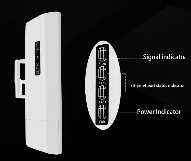 300Mbps Wifi Bridge Router Access Point IP65 Waterproof 12V DC Power