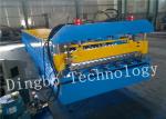 Roof Tile Corrugated Roll Forming Machine Color Steel Plate , 380V 50Hz