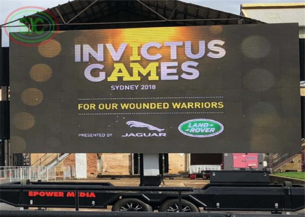 Waterproof IP65 Double-sided outdoor LED sign display football games in real