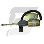 3991168 24V Engine Fuel Stop Solenoid For Hyundai R130 Excavator