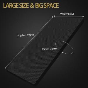 Wholesale 20MM Thick Home Fitness Exercise NBR Non Slip Yoga Mat For Pilates Gymnastics from china suppliers