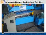 Roof Tile Corrugated Roll Forming Machine Color Steel Plate , 380V 50Hz