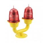 GS-LI/D Double AC110V 220V Aviation Obstruction Light For Tower
