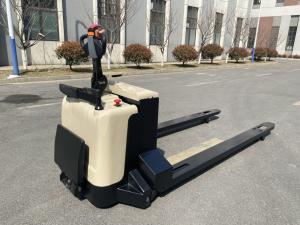 Wholesale 2500 KG Pedestrian Stacker Truck Loading Short Distance Transportation from china suppliers