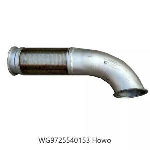Wholesale Wg9725540153 HOWO Truck Parts Bent Exhaust Pipe Stainless Steel from china suppliers