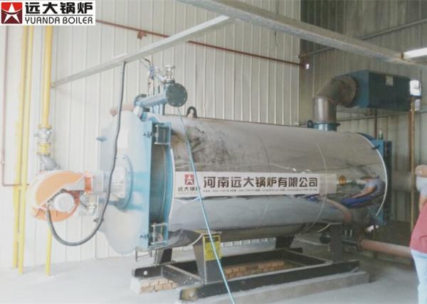 Diesel Oil Fired Boiler 100 / 0000 Kcal Boiler Heater 0.8 Mpa Rated Working