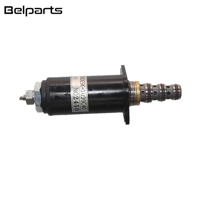 Excavator SK200-6 SK200-8 SK200-6E SK230-6E Electric Spare Parts YN35V00018F2 YN35V00041F1 Hydraulic Pump solenoid