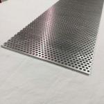 Decorative 304 Stainless Steel Perforated Sheet Customized Size High Weatherabil