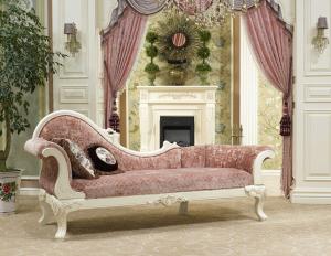 Wholesale Curved Rose Gold Luxury Chaise Lounge MDF Plywood Frame from china suppliers