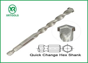 Wholesale Hex Shank Long Masonry Drill Bit Sand Blasted Durable Carbon Steel Material from china suppliers