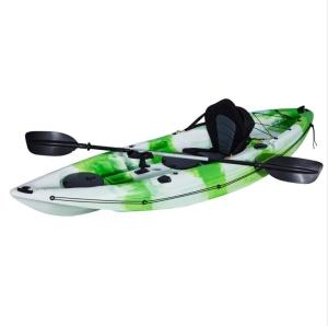 Wholesale Single Seat One Person 9FT Fishing Sit On Top Canoe LLDPE Plastic Kayak from china suppliers