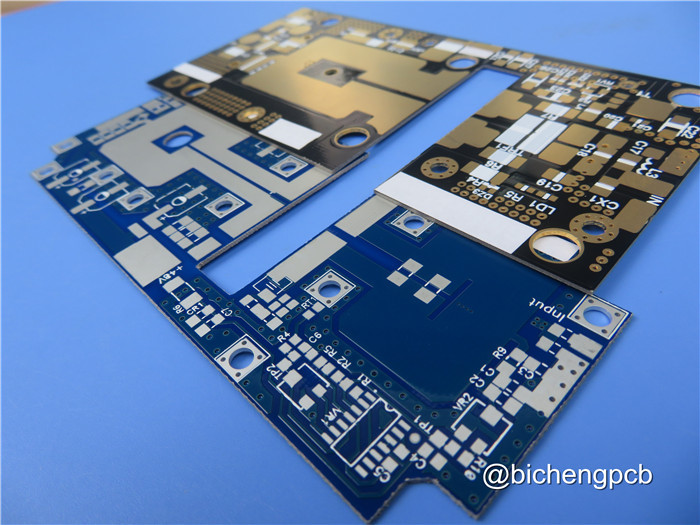 32mil TRF-45 0.9mm Rigid PCB With HASL Lead Free For Satellite Radio