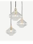 Nordic Ins Designer Colorful Glass Pendant Lights Romantic Indiviudal Hanging
