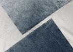 200GSM Polyester Velvet Fabric Cationic Ducth For Sofa Grey Twill Color