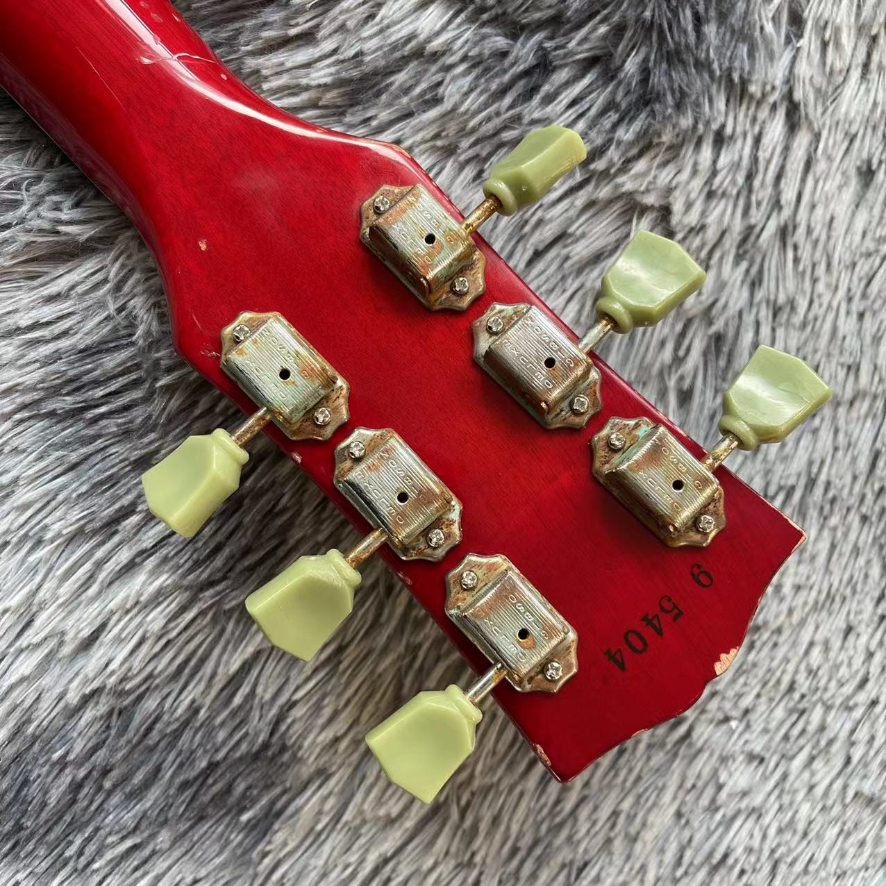 Custom Grand G-LP Les Paul Relic Finishing Style Electric Guitar Cherryburst Optional Color Accept OEM