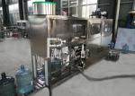 Hot Alkaline Water Washing 200BPH Gallon Filling Machine