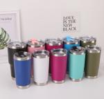 Custom Logo Powder Coated Stainless Steel Tumbler Regular 2025 Wholesale Bulk