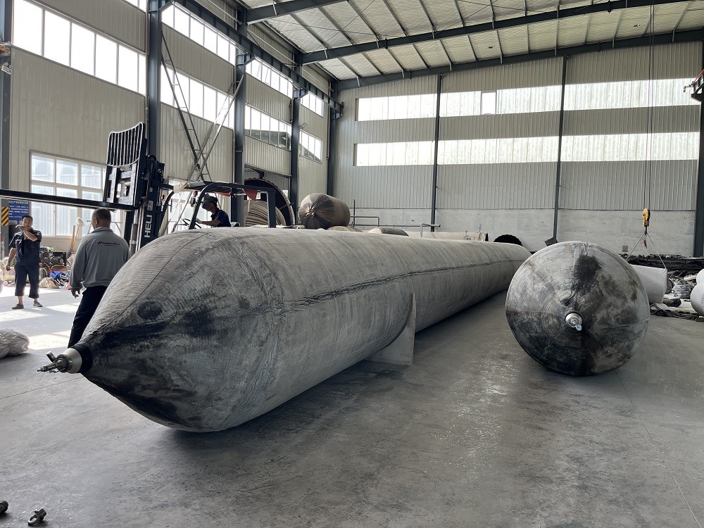 Floating Inflatable Rubber Balloon Dock Vessel Launching Marine Airbags