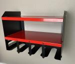Convenience Stores Wall Mount Cordless Drill Tool Holder Organizer Rack Plastic