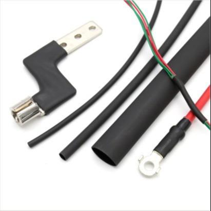 3/32 2.4mm Black Halogen Free Dual Wall Adhesive Heat Shrink Tube Polyolefin