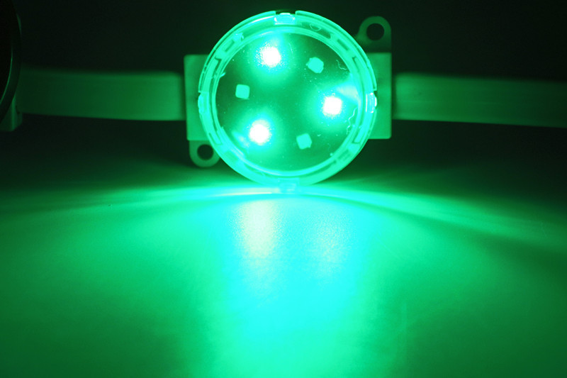 Waterproof IP67 Full Color 40mm 12V 1W RGB LED Pixel
