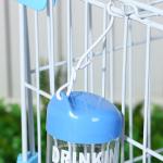 Plastic Water Bottle for Small Animals LCD Display 125ml like Hamsters and