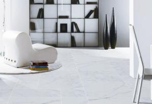 Wholesale Non Slip Marble Look Porcelain Tile , Glazed Carrara Porcelain Floor Tile Indoor Porcelain Tiles from china suppliers