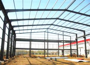 Wholesale Industrial Prefabricated Building Structure / Steel Frame Structure Construction from china suppliers