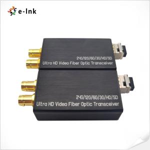 Wholesale Mini 1Ch Forward + 1Ch Backward 12G-SDI to Fiber Converter from china suppliers