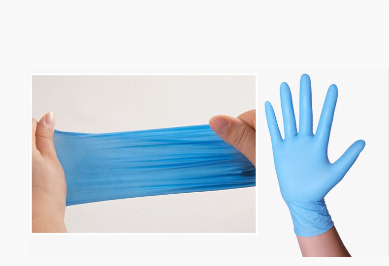 Medical grade non sterile disposable powder free nitrile glvoes latex free