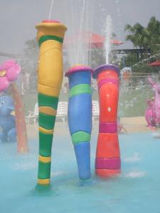 Wholesale Customized Carp Carton Spray Park Aqua Park Equipment For Children / Kids Fun from china suppliers
