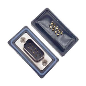 Wholesale Waterproof D - SUB 9P Male Vertical DIP IP67 Connector from china suppliers