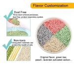 Hypoallergenic Lavender Scent Eco Clean Tofu Cat Litter Granules
