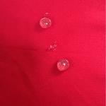 113gsm75D * 150D Waterproof Brushed Twill Peach Skin Velvet Red Beach Pants