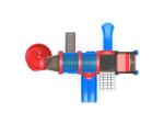 Funny Car Metal Cool Child Kid Slide Outdoor Play Equipment Longlife