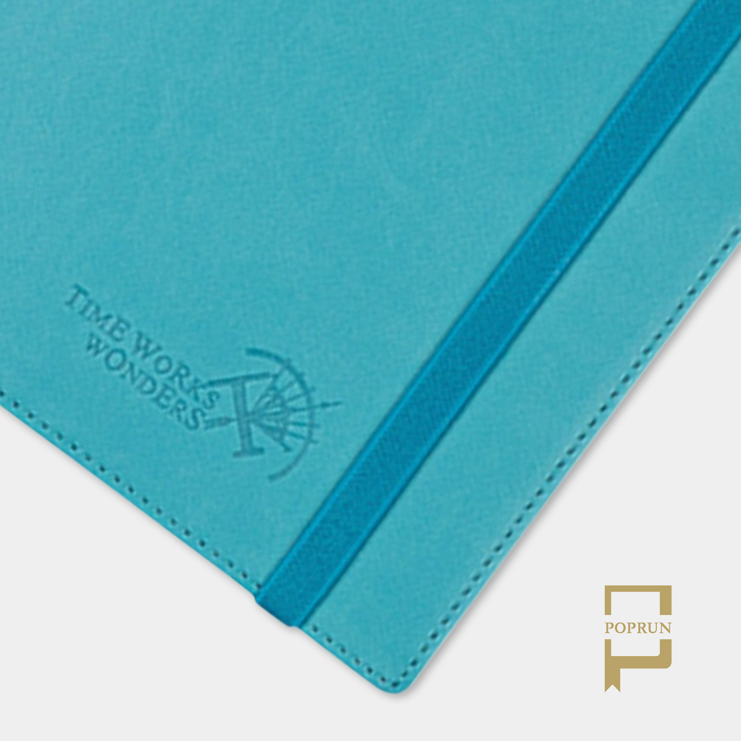 A5 Size Turquoise Medium Academic Planner Customization Support